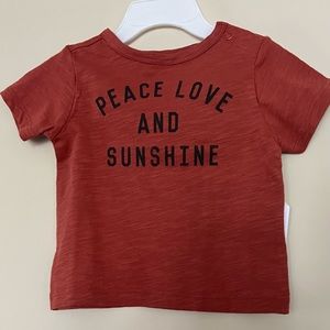 Peace Love and Sunshine tee from Little Co. by Lauren Conrad